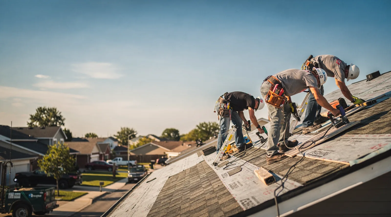 Roof Tarp Installation in Butte Des Morts, WI